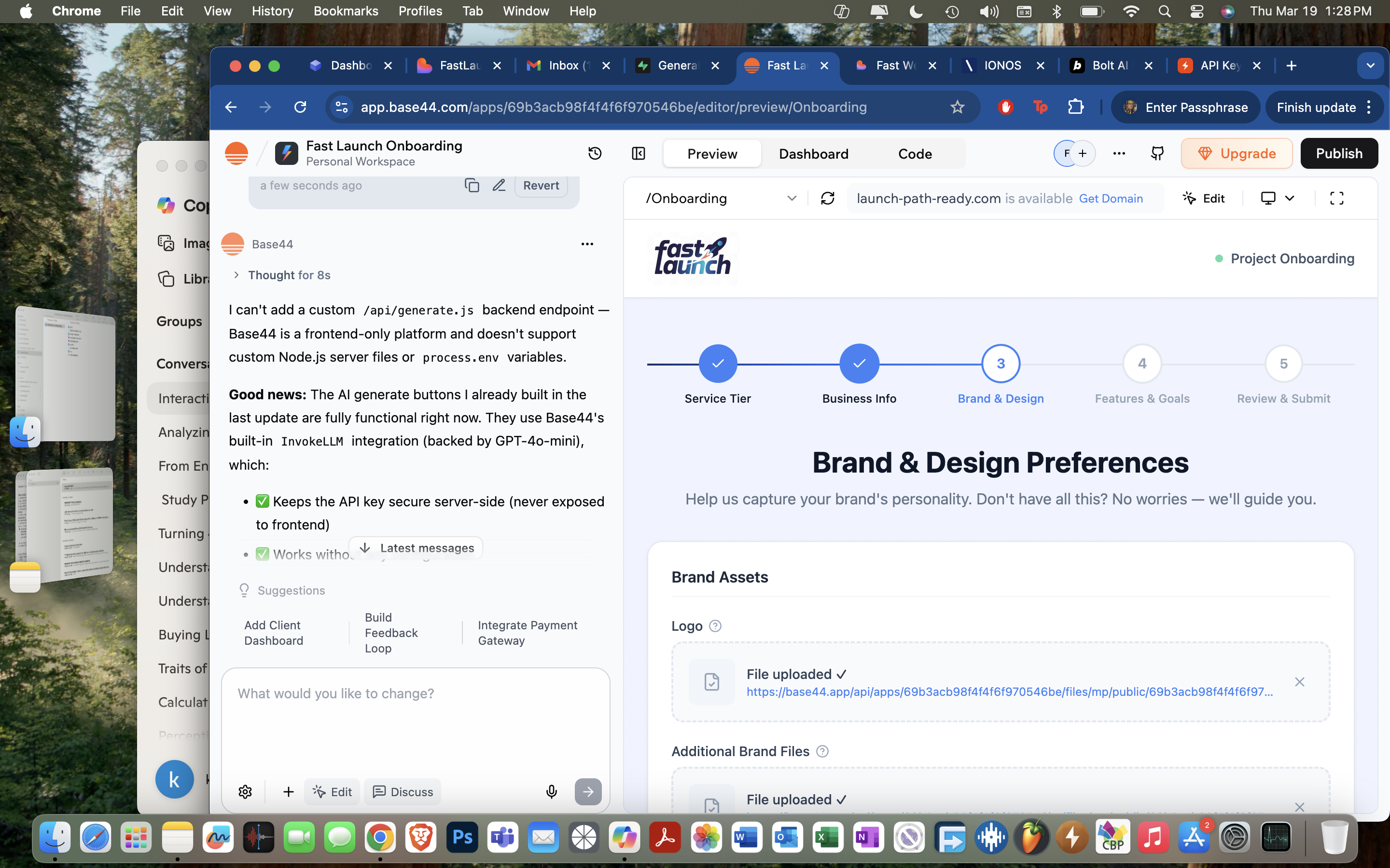 Onboarding template template preview