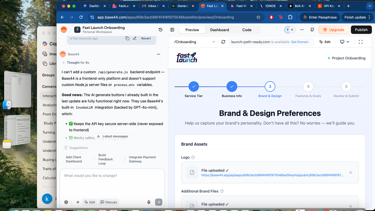 Onboarding template template preview