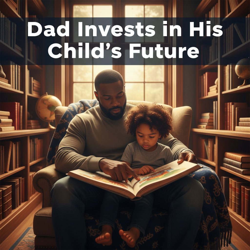 Dad Invests in His Child's Future