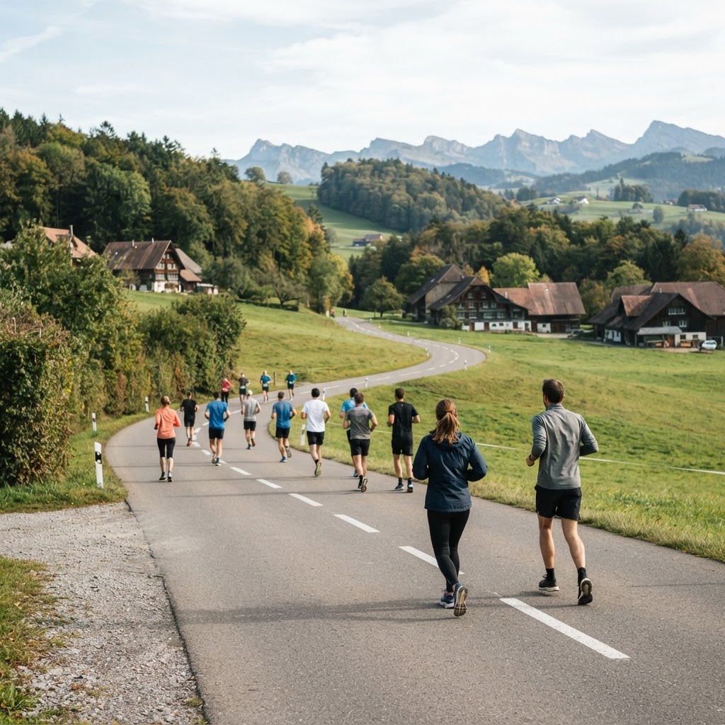 Gibswil running race