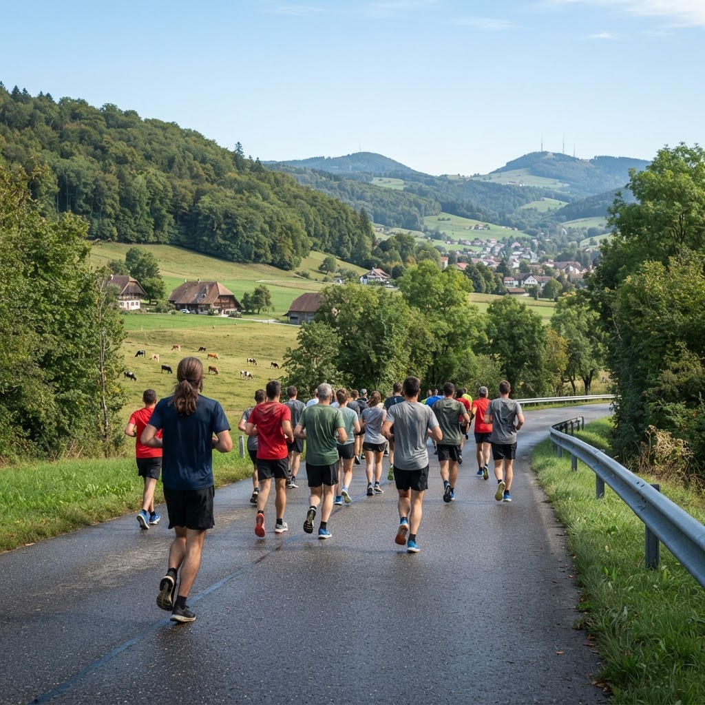 Delémont running race