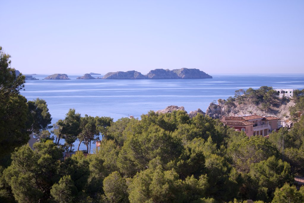Piso con vistas al mar en Cala Fornells