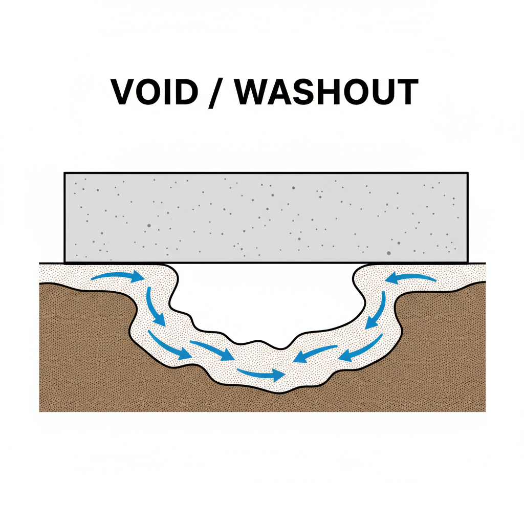 Voids / Washout