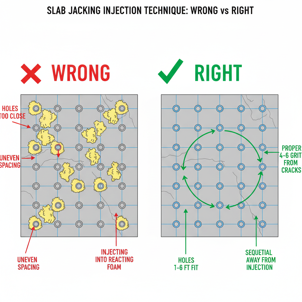 Wrong vs Right: Injection Technique