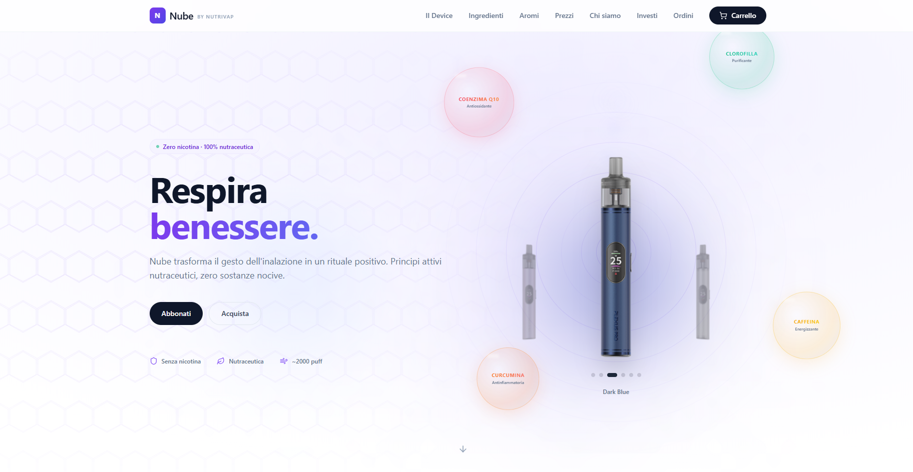 Nube template preview