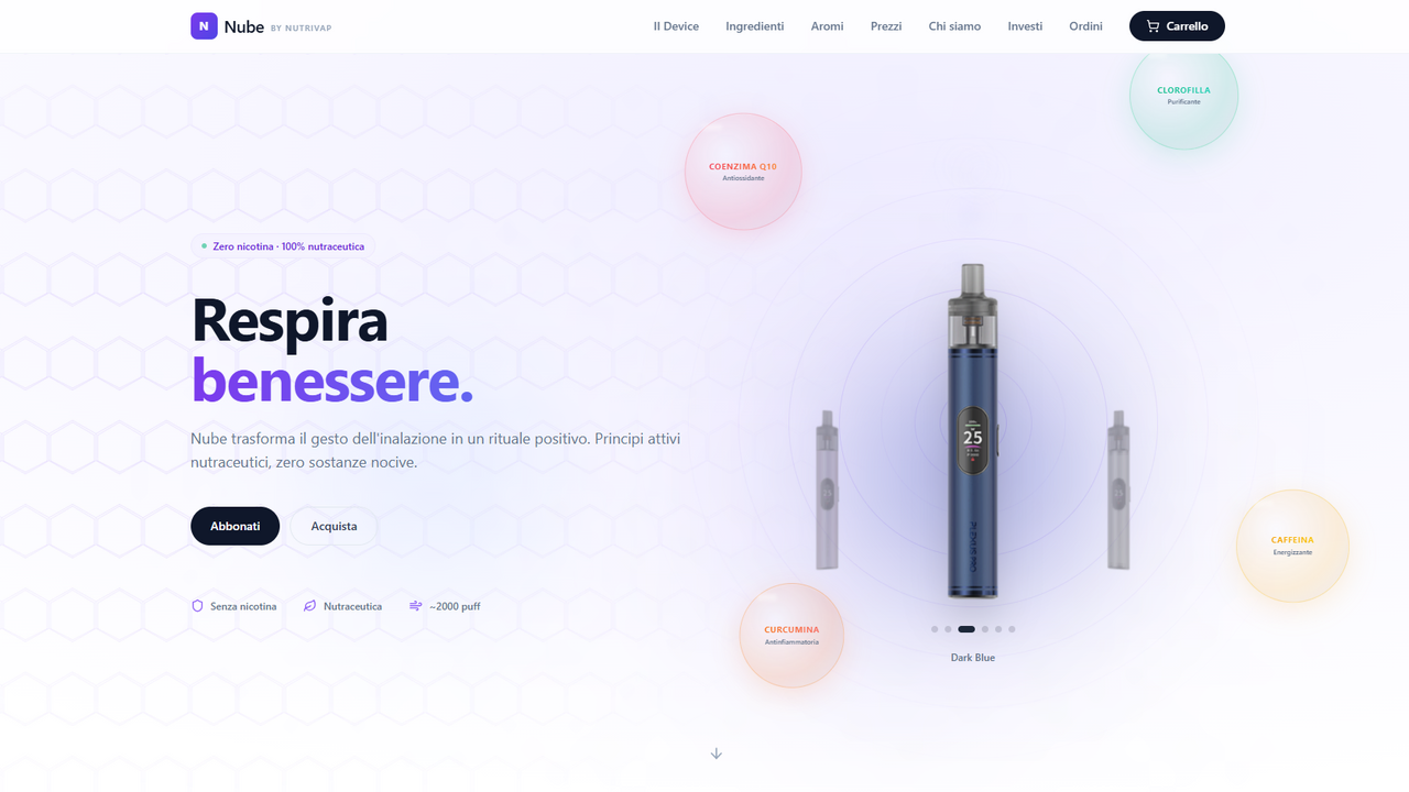 Nube template preview