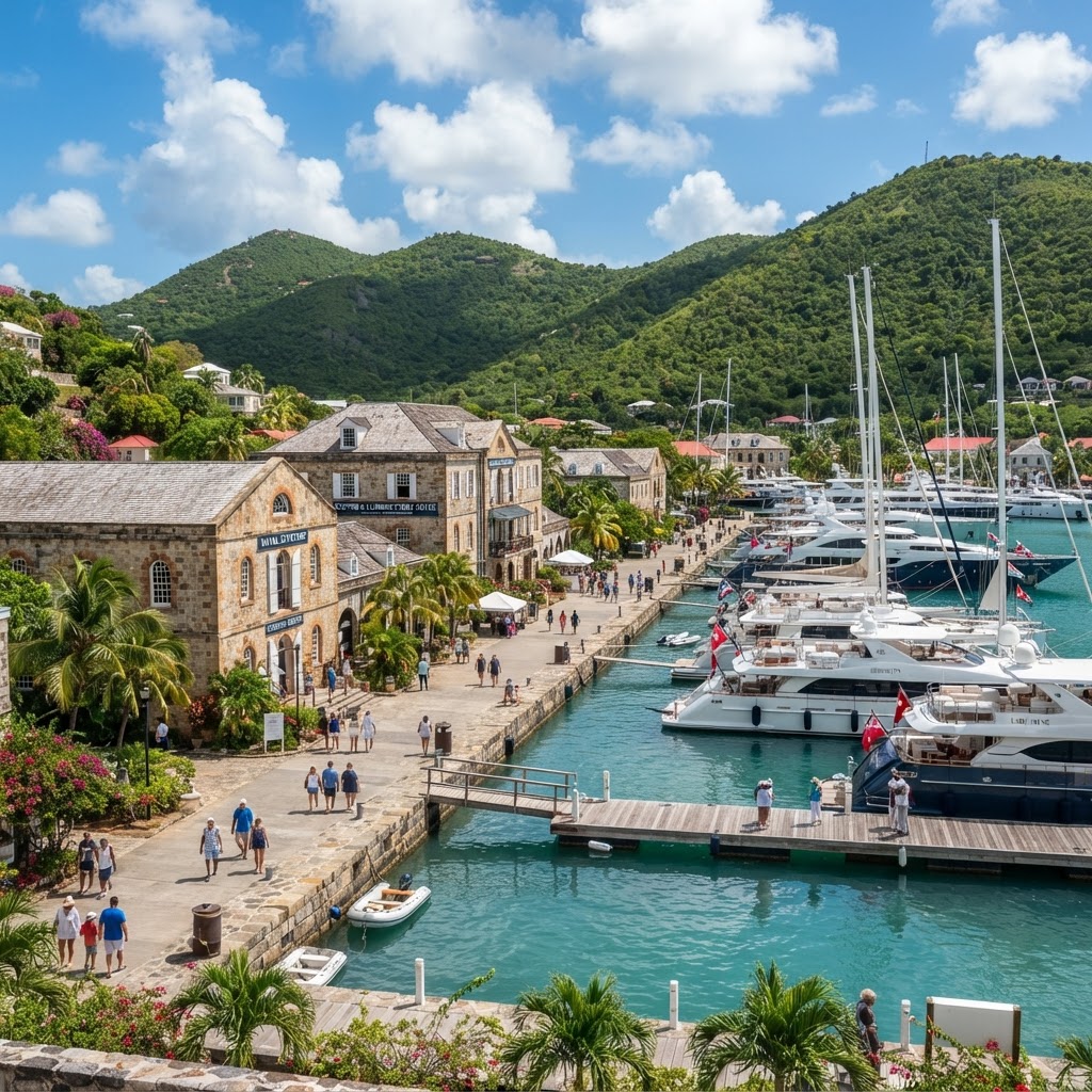 The History of Yacht Charter in Antigua
