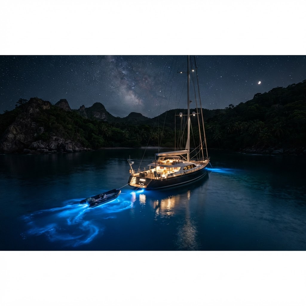 Liquid Starlight: The Alchemy of the Bioluminescent Tide