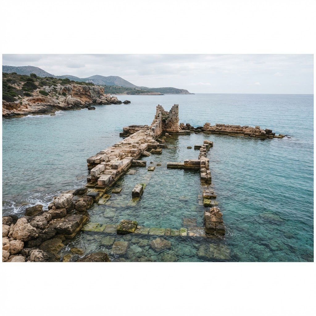 Echoes of the Tideless Sea: Tracing the Lost Harbours of Antiquity