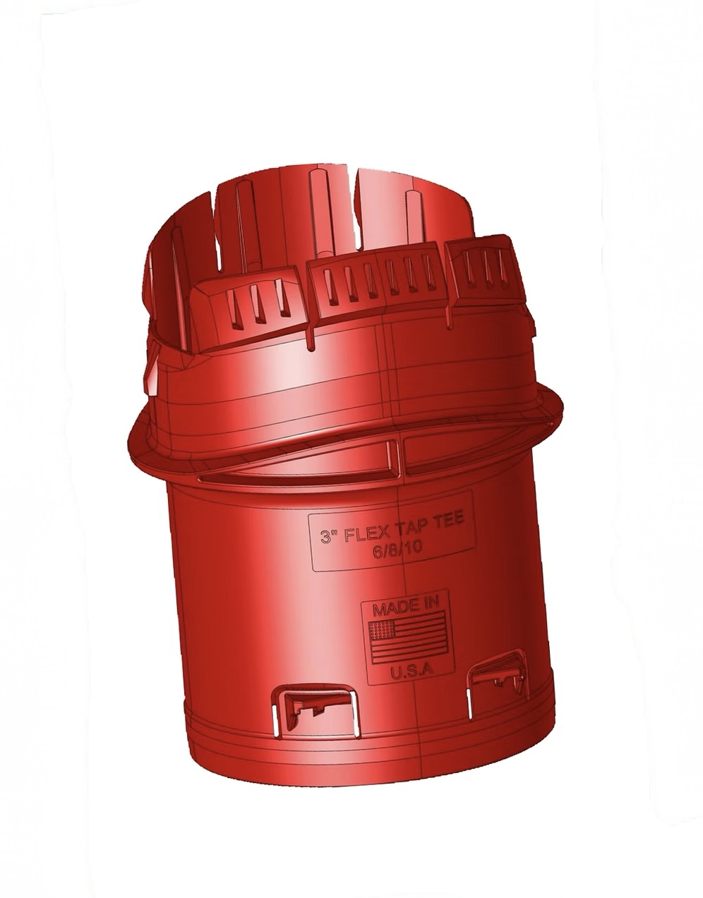 Flex Tap 3" Internal (6"8"10") 50/Bag FT03INT