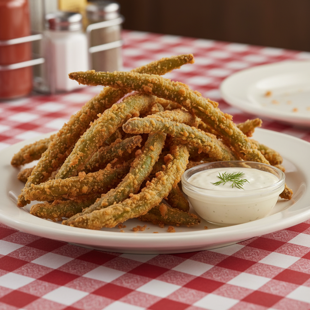 Deep Fried Green Beans