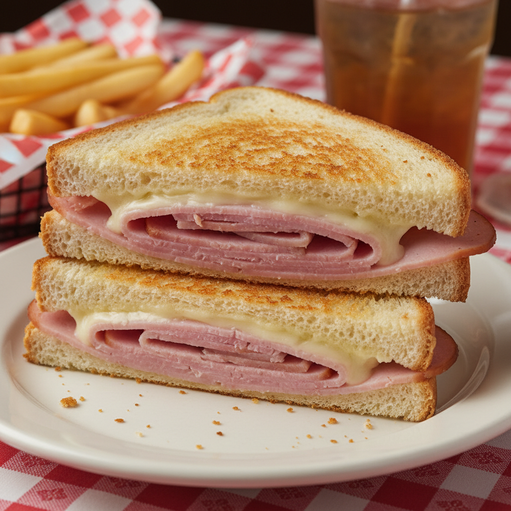 Grilled Ham & Cheese