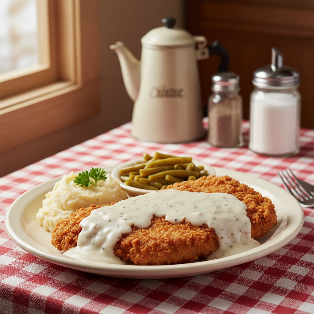 Chicken Fried Steak Lunch