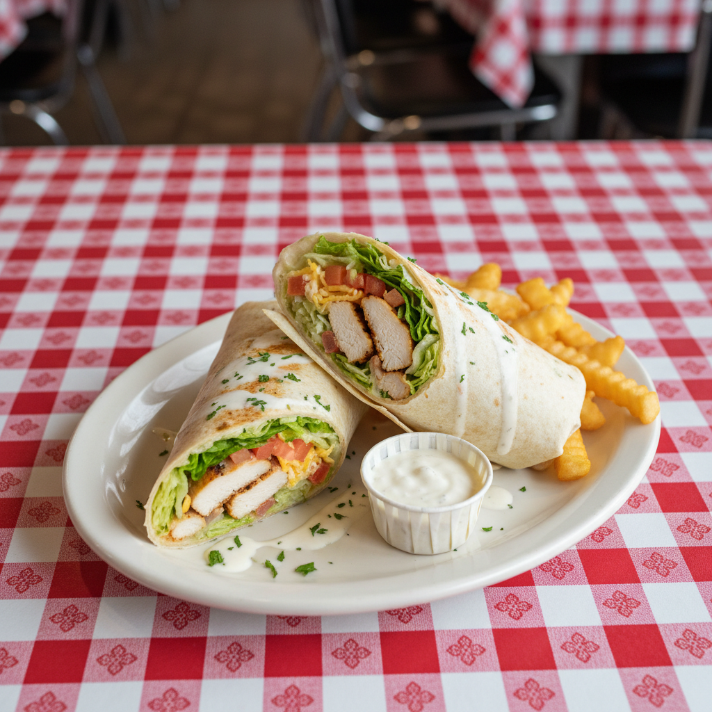 Grilled Chicken Wrap