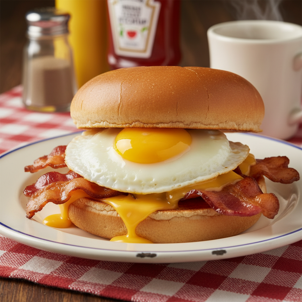 Breakfast on a Bun