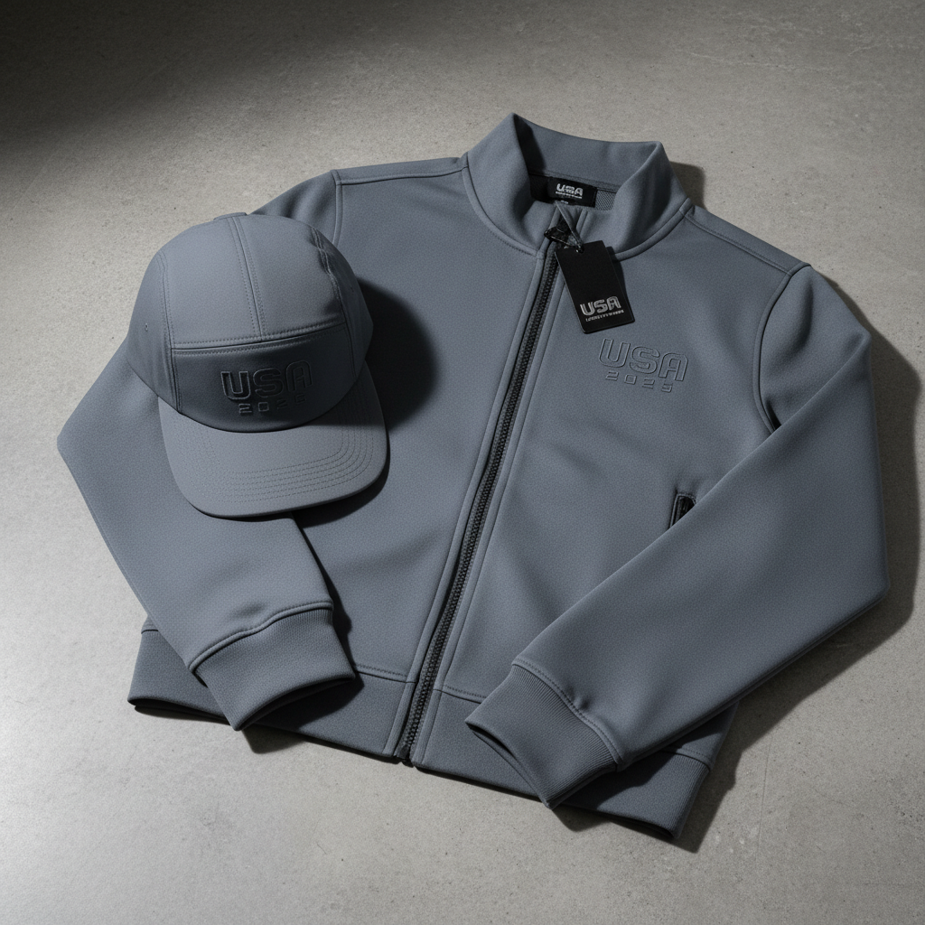 Men's Slate Grey Streetwear Track Set