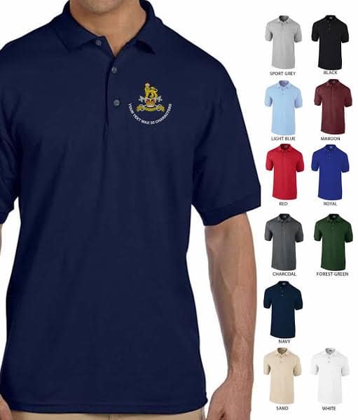 Custom Embroidered Polo – Multi-Color