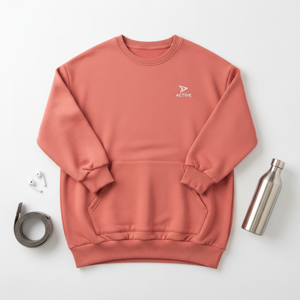 Oversized Athletic Sweat Dress