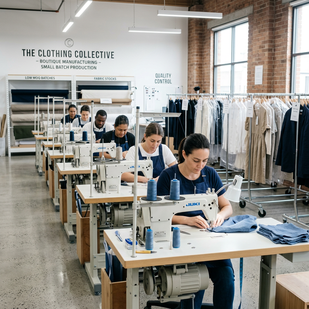 Small batch clothing production for fashion startups Sri Lanka