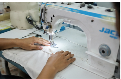 Industrial Sewing Line