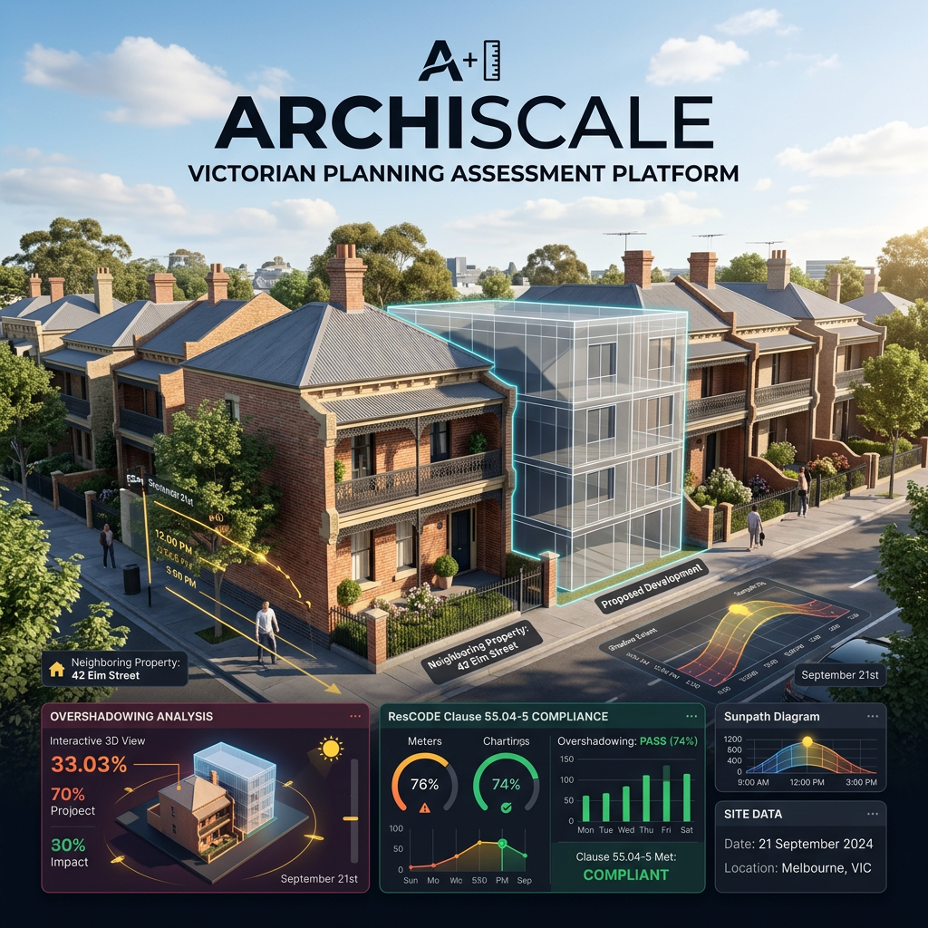 Archiscale Victorian Planning Assessment Platform