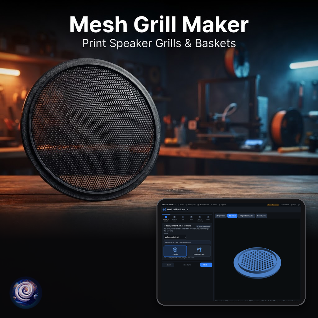 Mesh Grill Maker v1.0