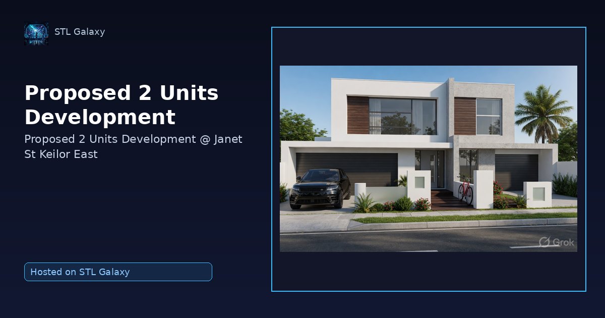  Proposed 2 Units Development 