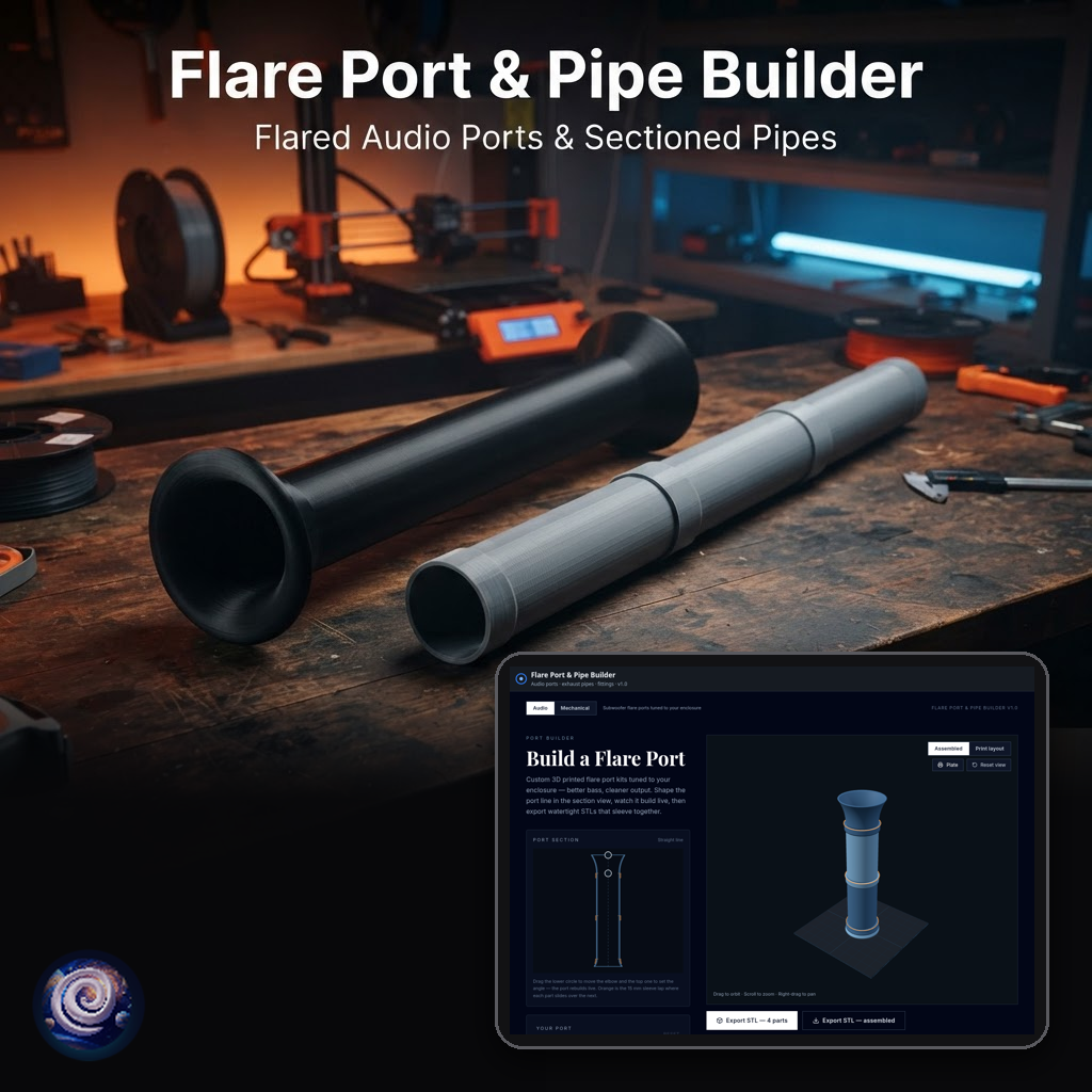 Flare Port & Pipe Builder v1.0