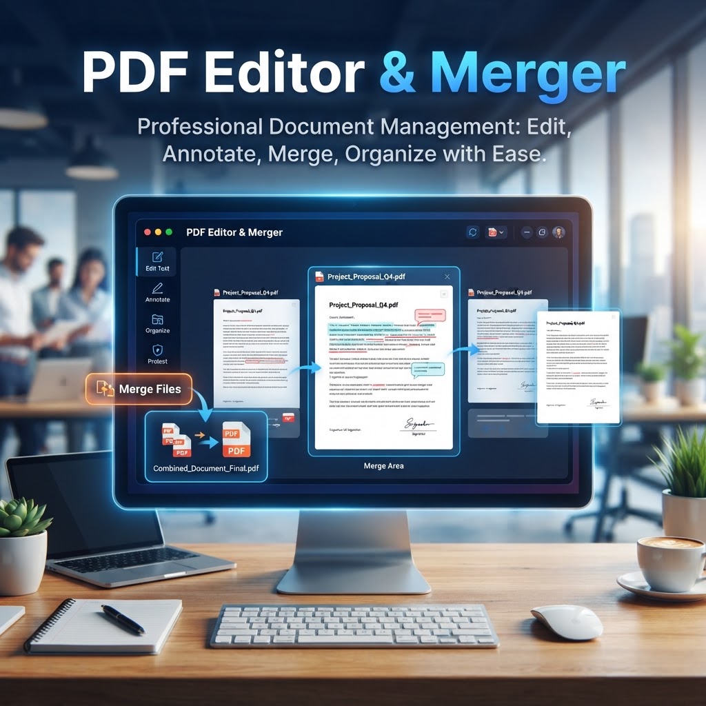 PDF Editor & Merger 