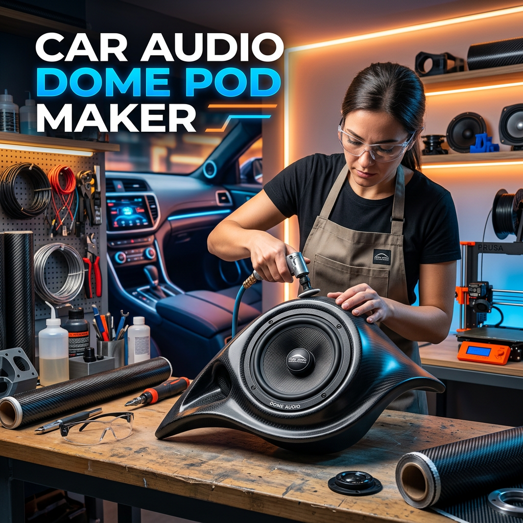 CAR AUDIO DOME POD MAKER 