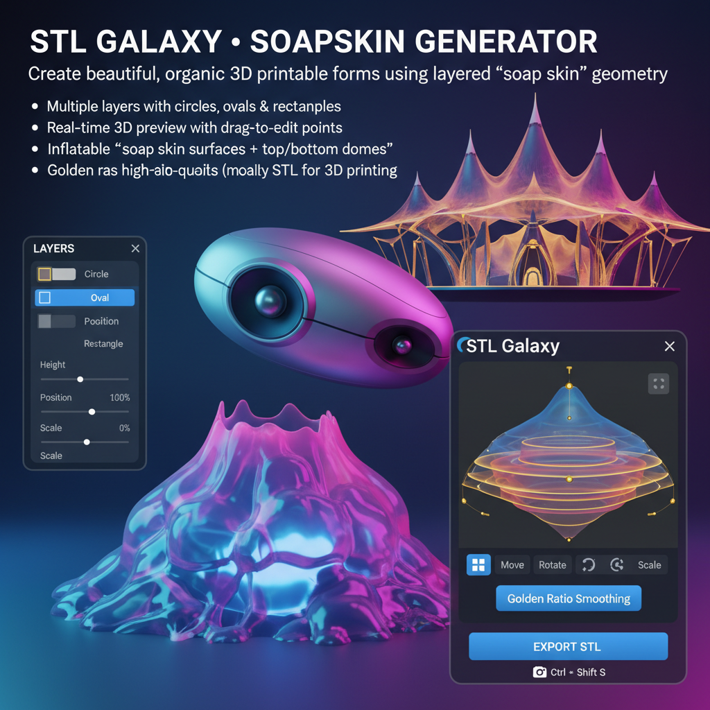 STL Galaxy — Soapskin Generator