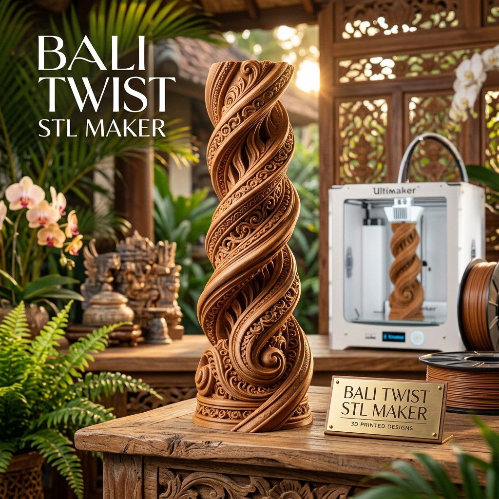 Bali Twist STL Maker