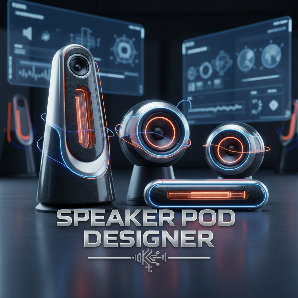 Speaker Pod Designer