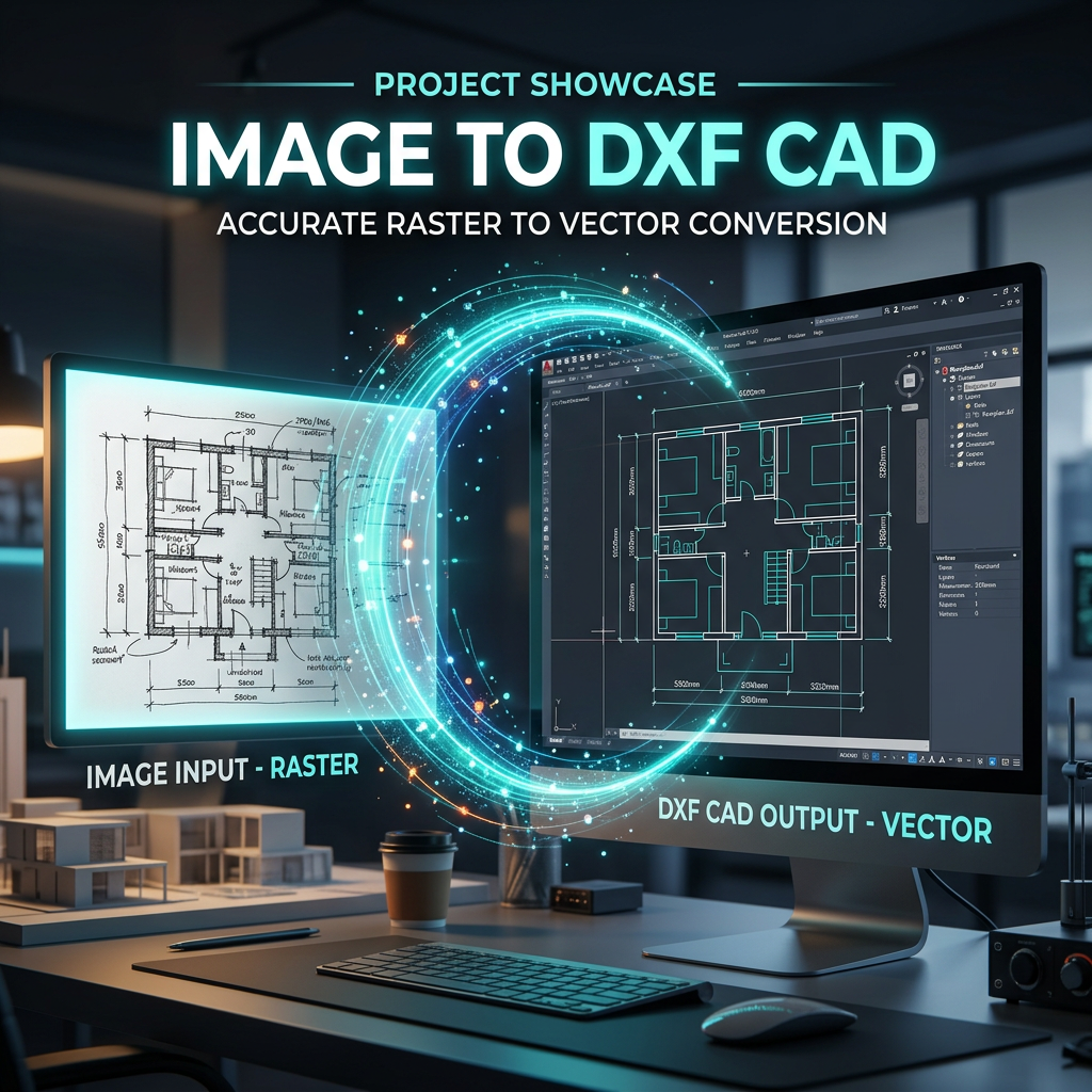 Image to DXF CAD 