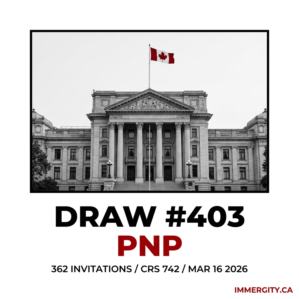 Express Entry Draw #403 — Provincial Nominee Program — CRS 742 — 2026-03-16