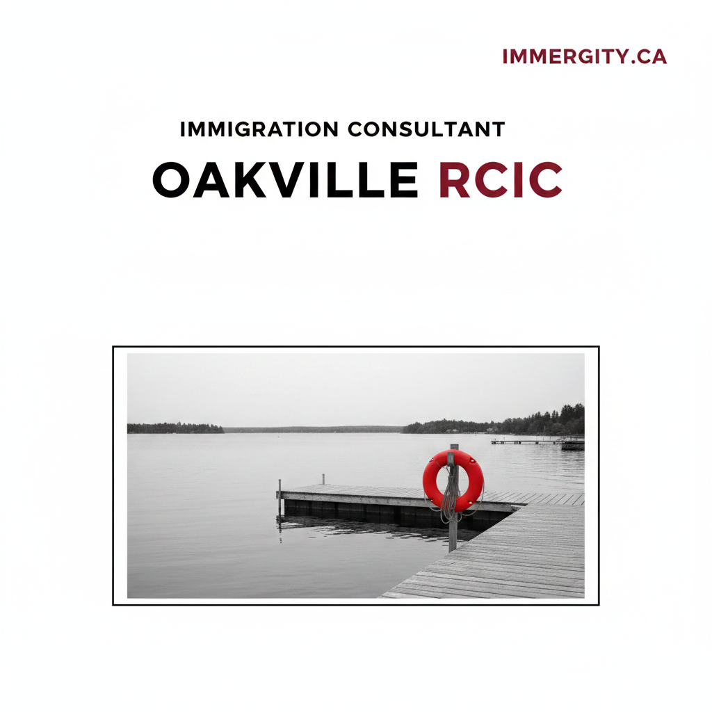 Immigration consultant Oakville 2026 — licensed RCIC serving Halton Region by IMMERGITY