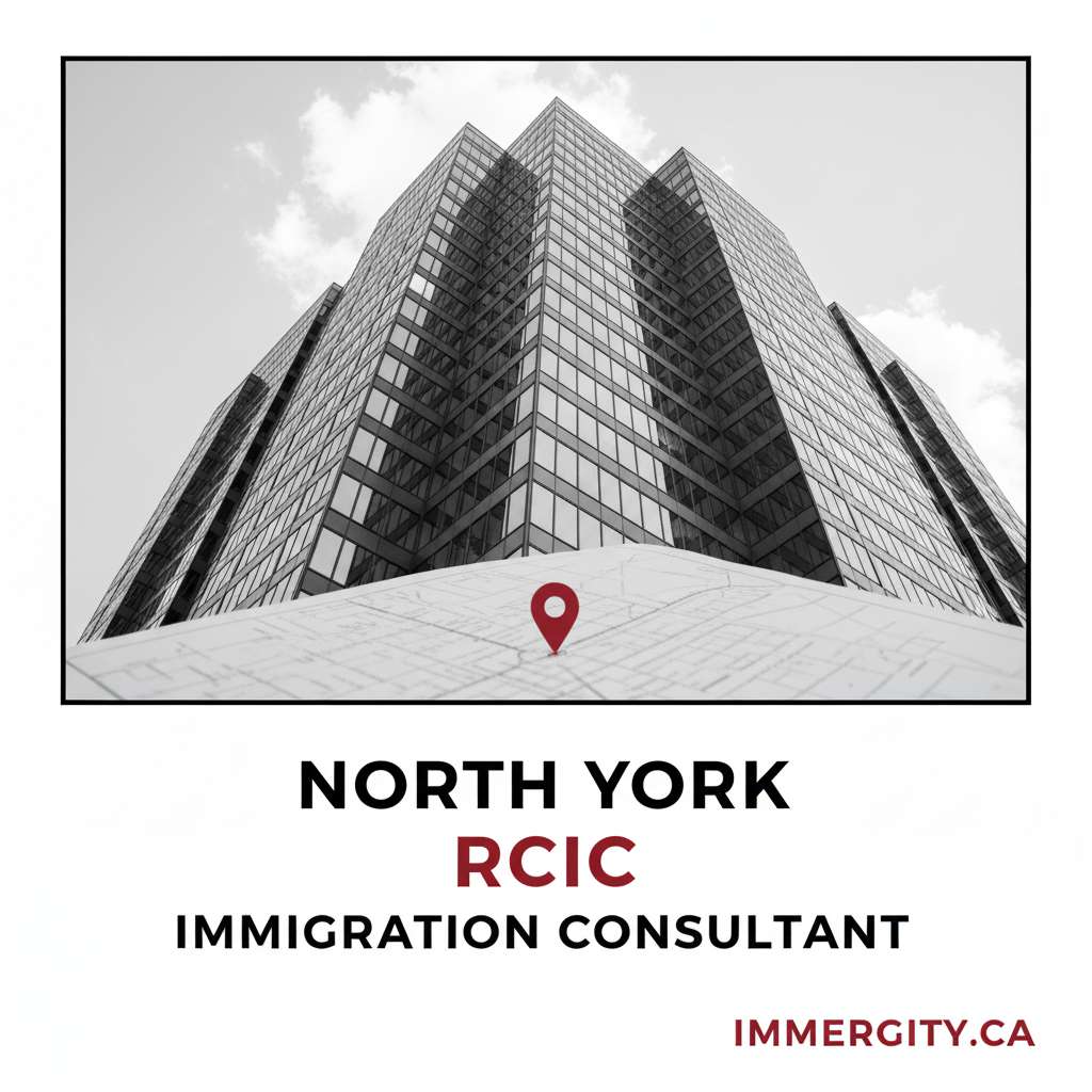 Immigration consultant North York 2026 — licensed RCIC serving Toronto by IMMERGITY