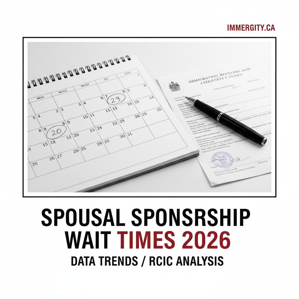 Spousal sponsorship wait times 2026 — IRCC data trends analysis