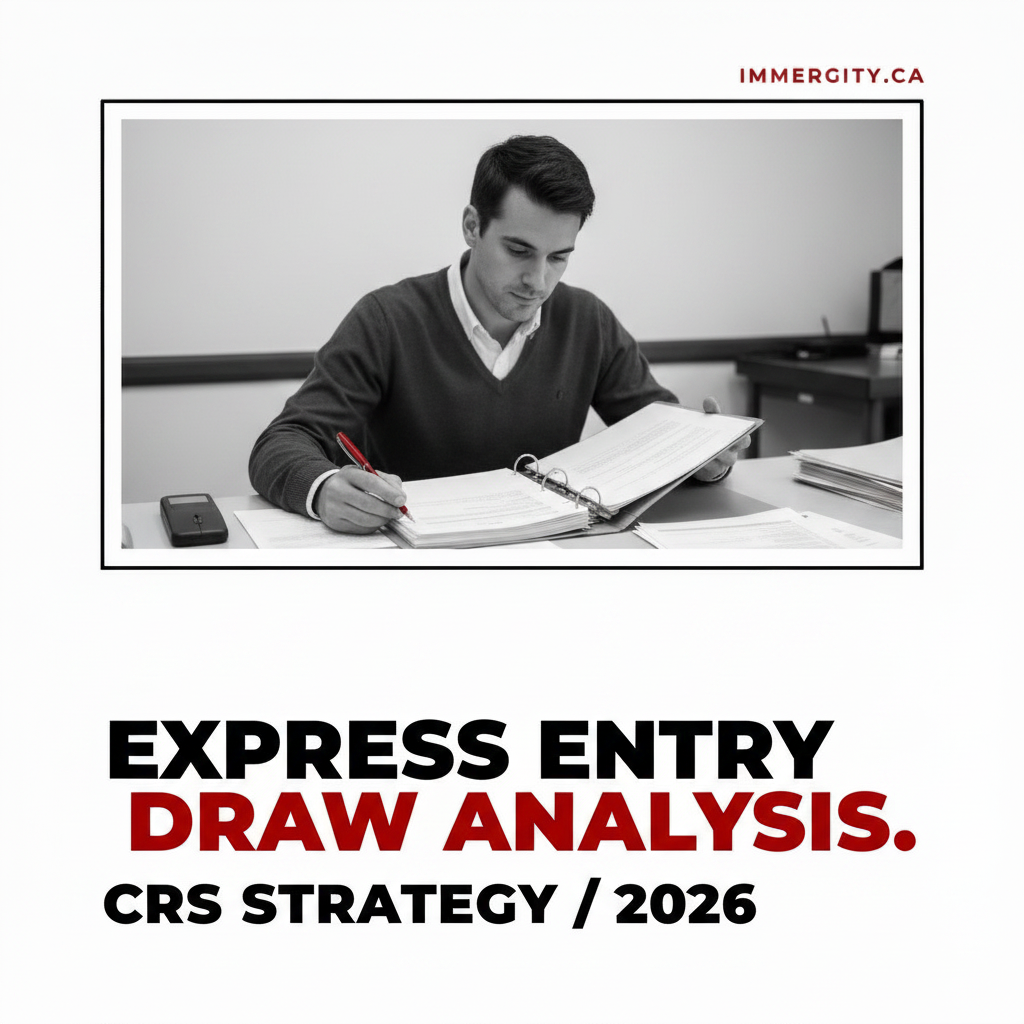 Express Entry Draw Analysis CRS Strategy 2026