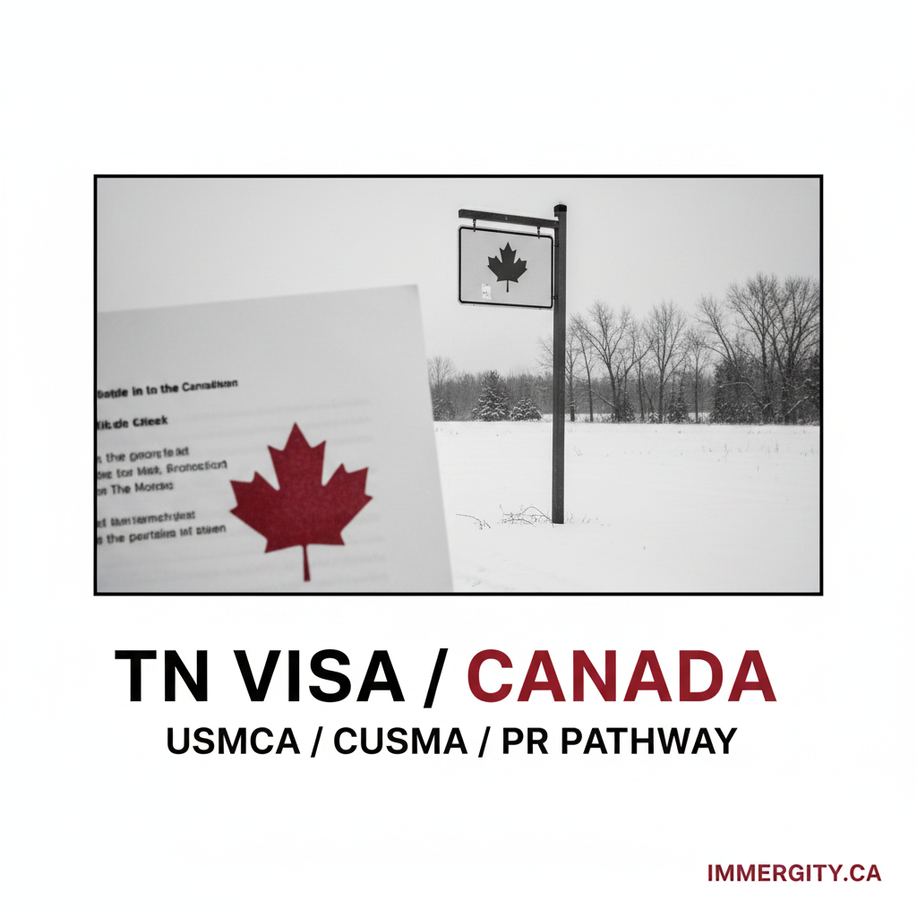 TN visa to Canada permanent residence 2026 — USMCA review impact and CUSMA work permit guide by IMMERGITY RCIC