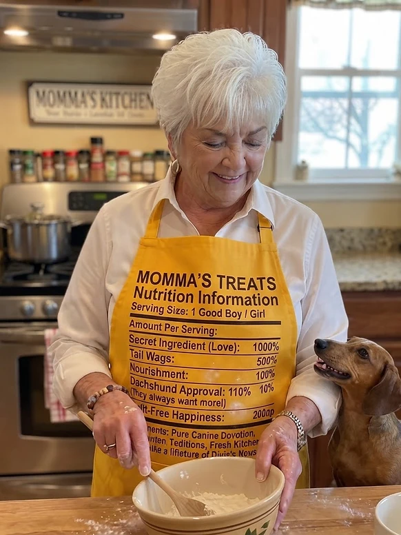 Momma Gail in her kitchen
