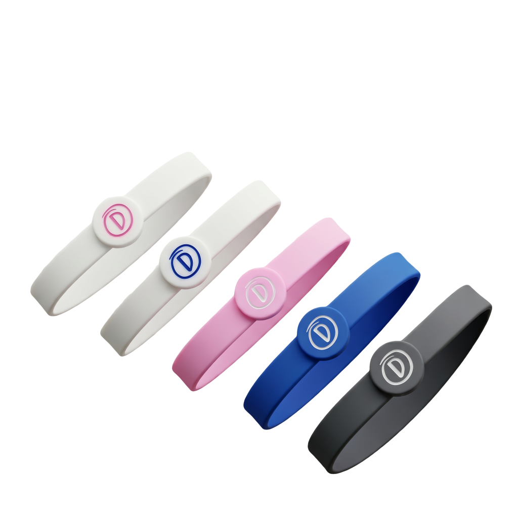 Donacelet wristbands and keychains