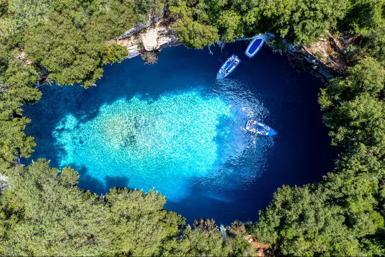 Melissani Cave