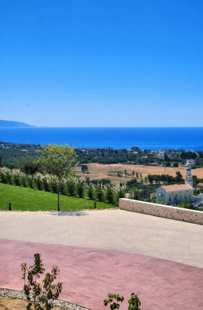 Village & Sea View