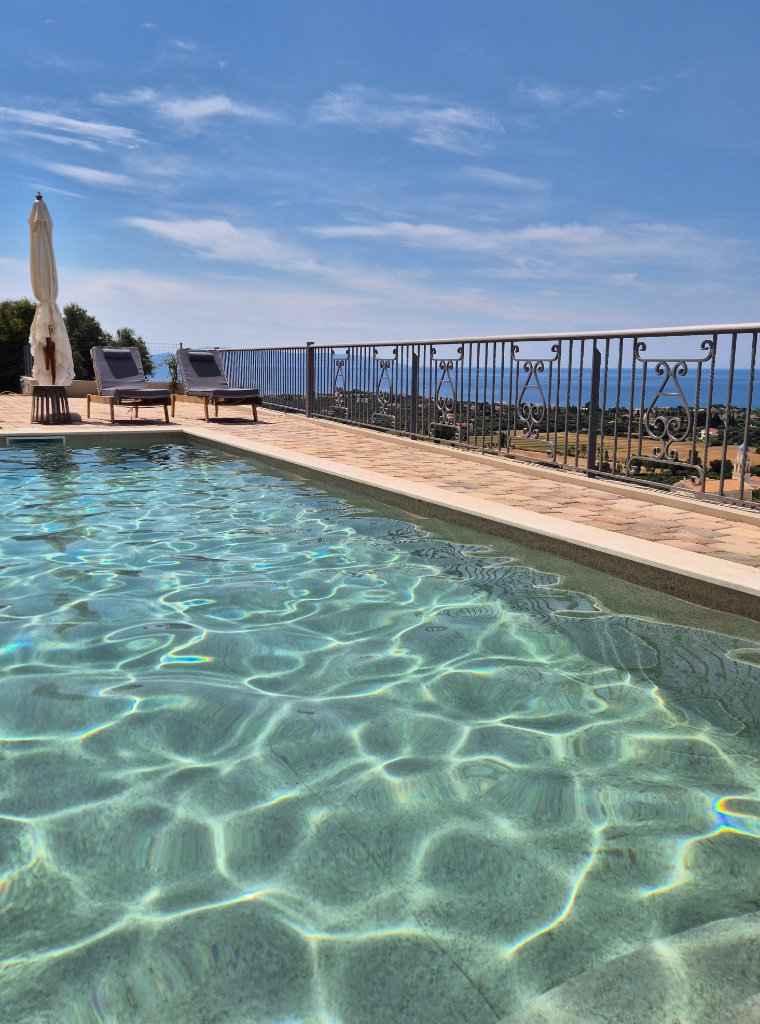 Pool with Sea View