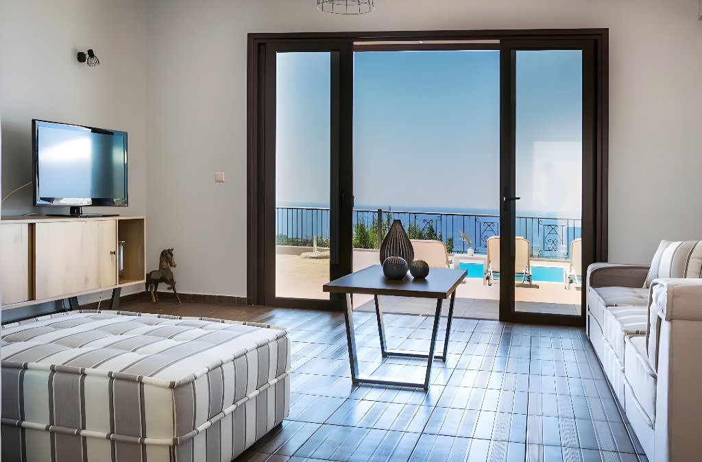Living Room with Sea View
