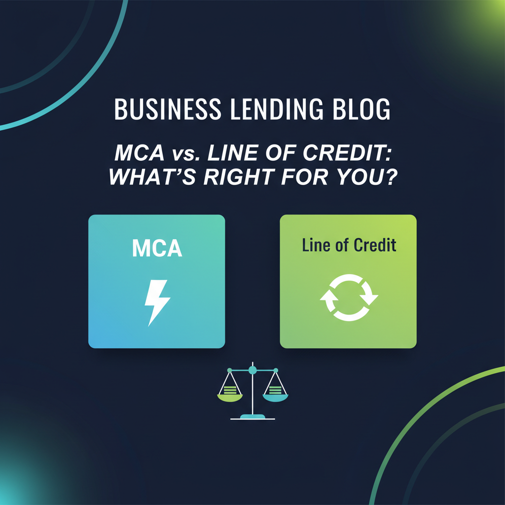 MCA vs Line of Credit article