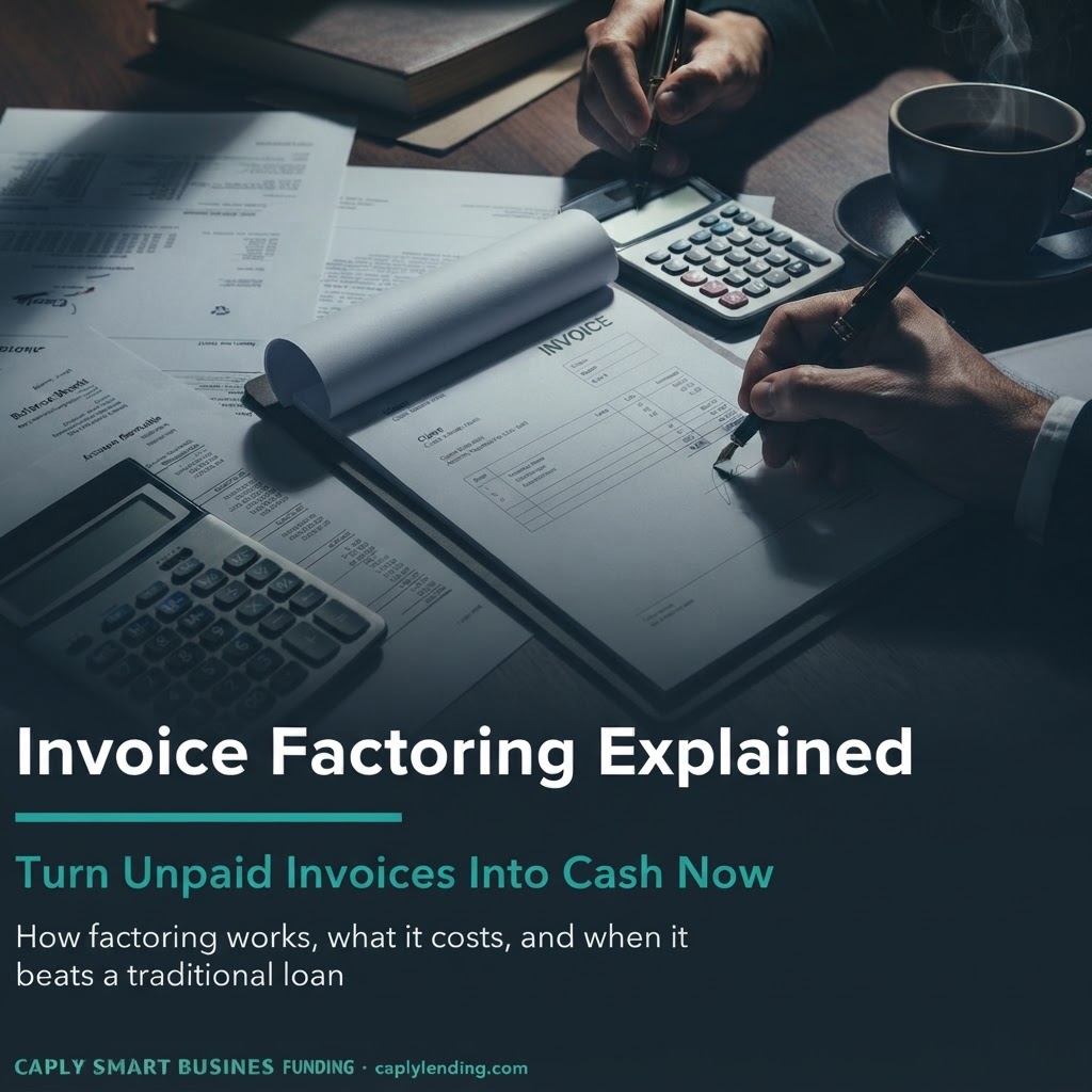 Invoice factoring explained