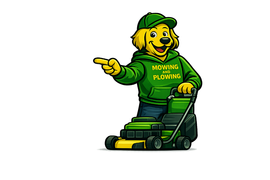 Mowing & Plowing mascot