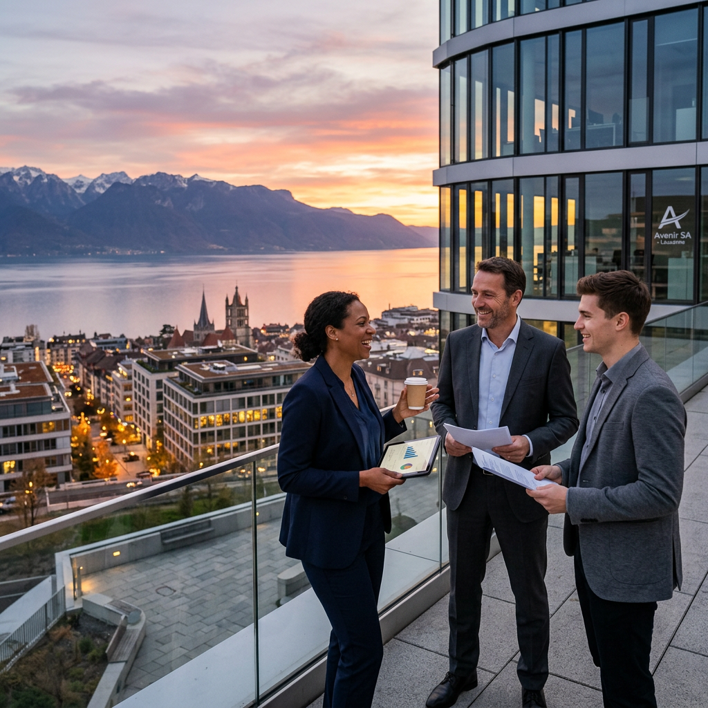 Illustration — Nous rachetons en direct des PME en Suisse romande